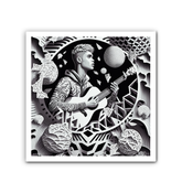 Enchanting Mermaid Melody Wrapped Canvas for Living Room